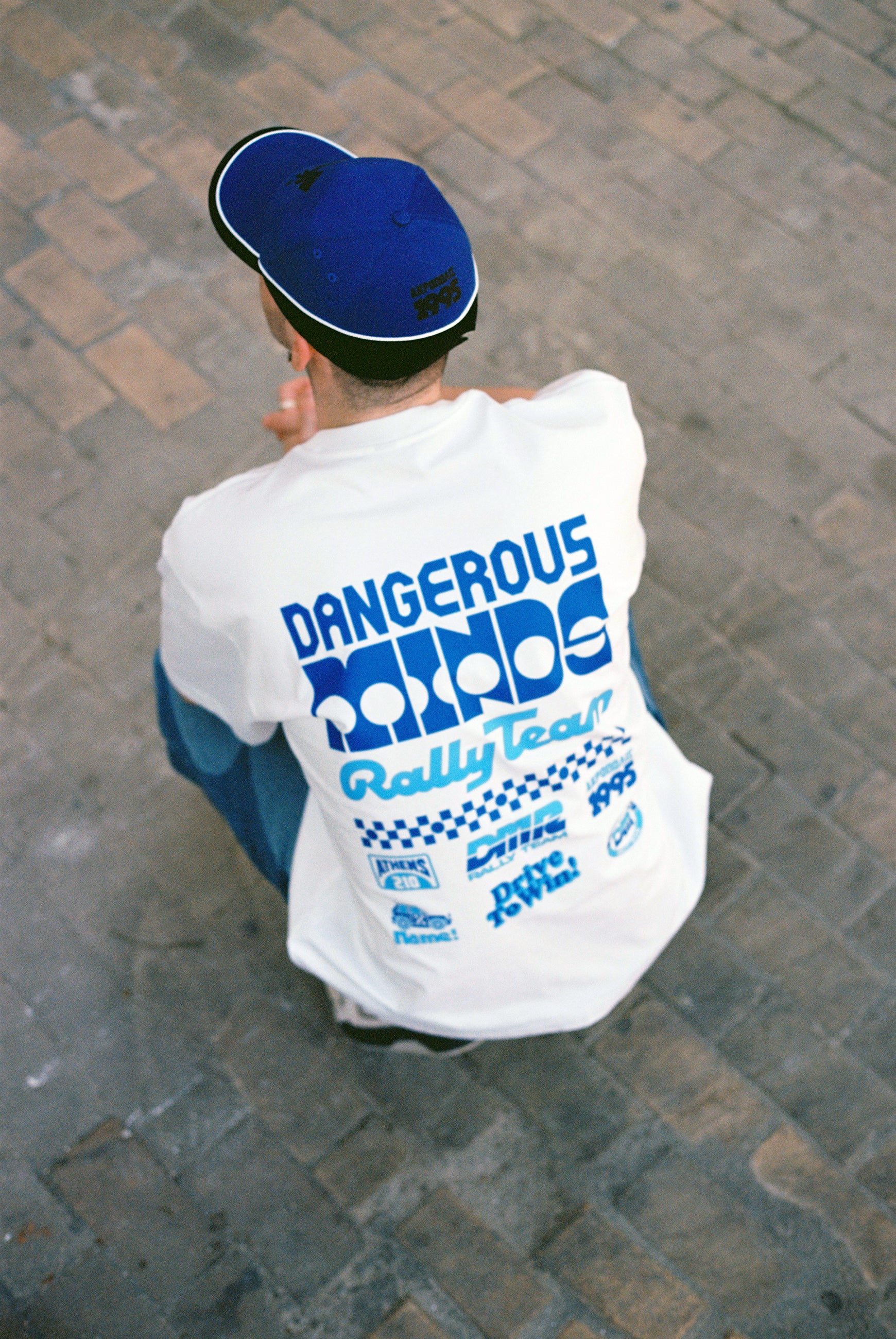 Dangerous Minds Akropolis by Allister Lee white tee