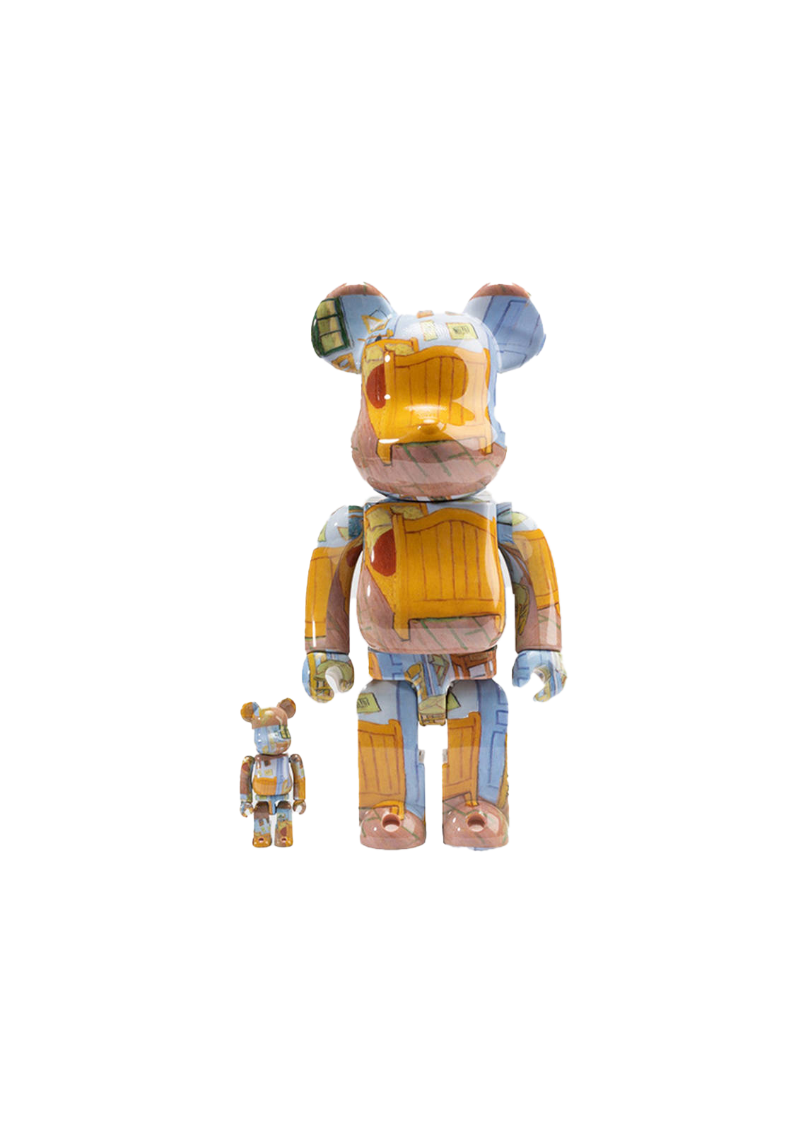 Medicom Toy 100%+400% Vincent Van Gogh La Chambre a Coucher