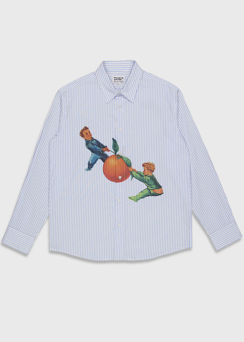 The Loose Company Orange shirt