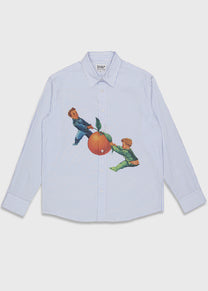 The Loose Company Orange shirt