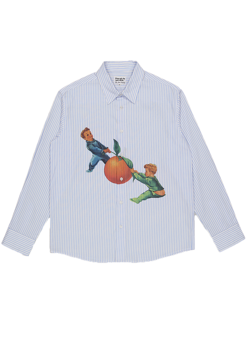 The Loose Company Orange shirt