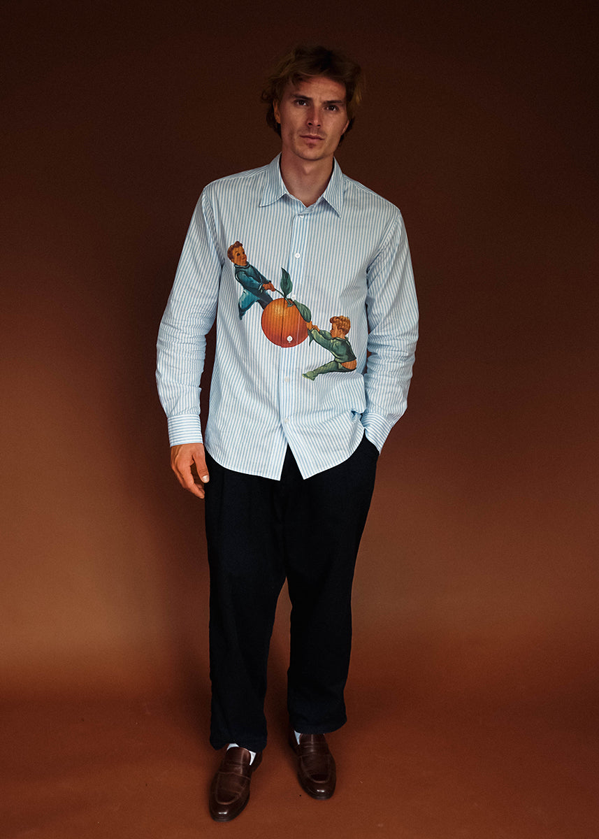 The Loose Company Orange shirt