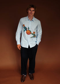 The Loose Company Orange shirt