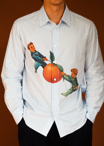 The Loose Company Orange shirt
