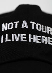 Dangerous minds Im not a tourist cap black