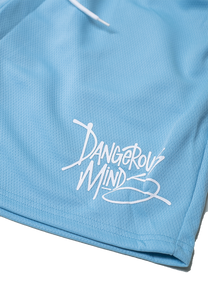 Dangerous Minds Mesh blue shorts