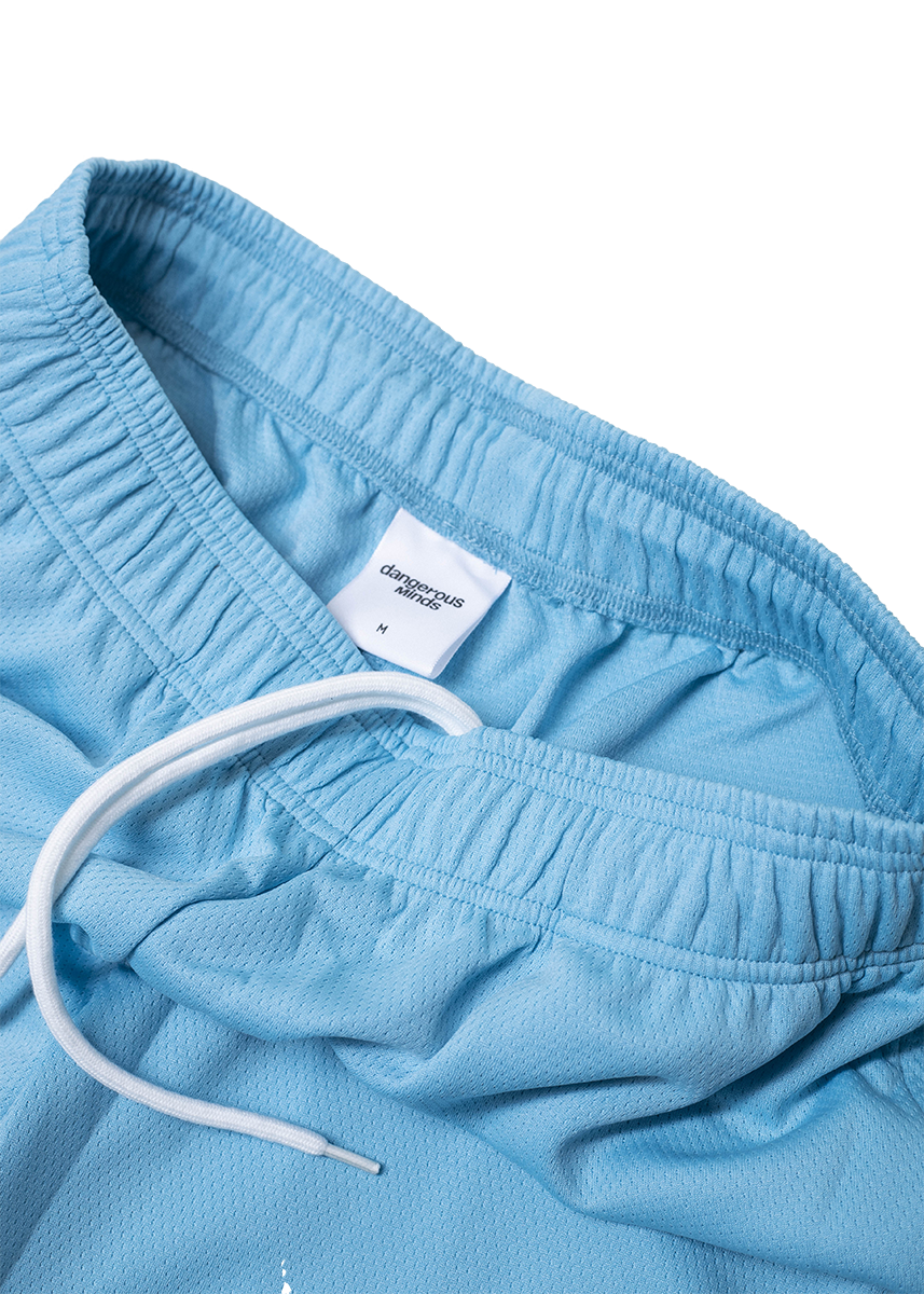 Dangerous Minds Mesh blue shorts