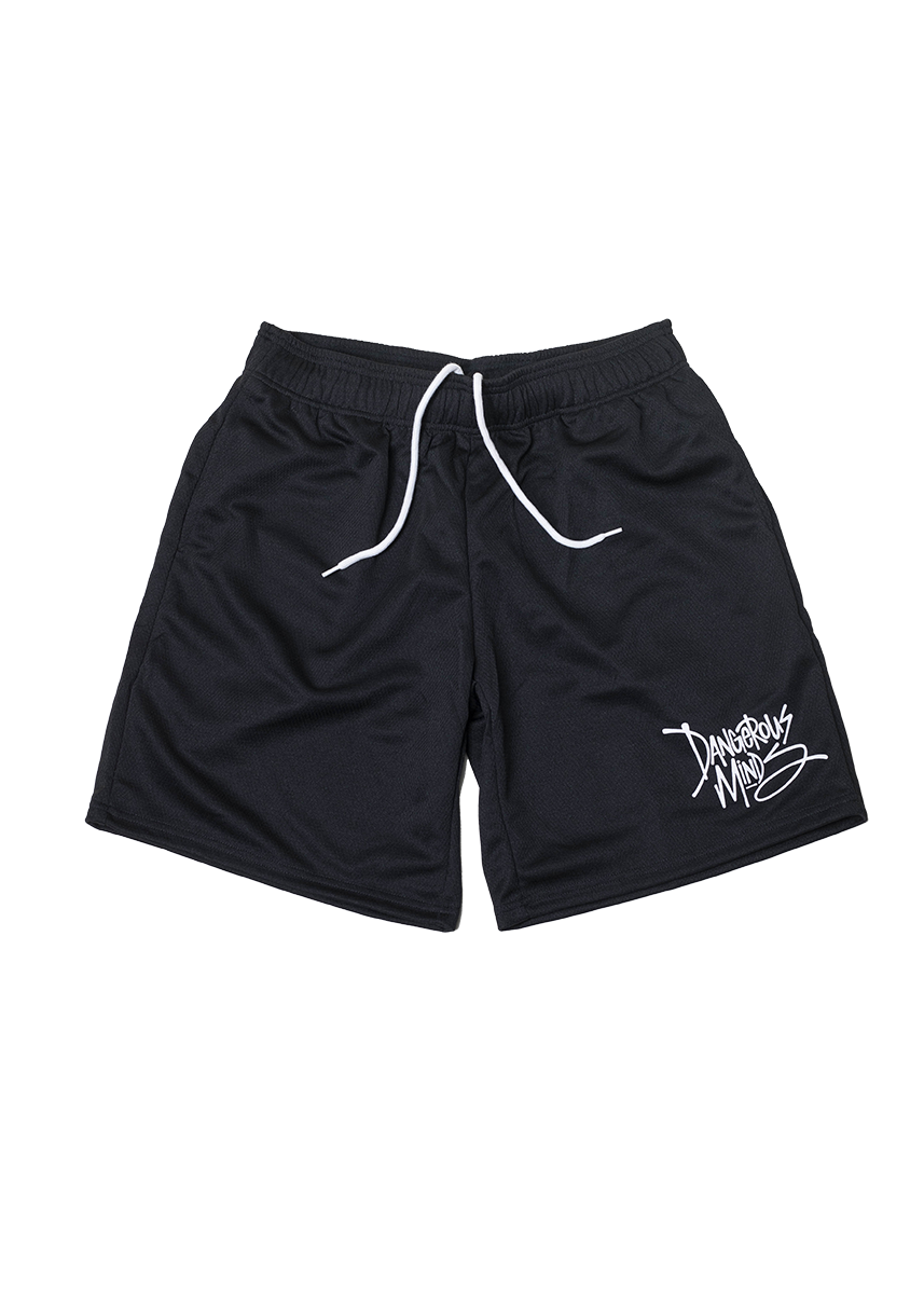 Dangerous Minds Mesh black shorts