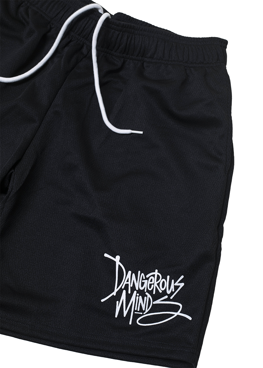 Dangerous Minds Mesh black shorts