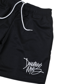 Dangerous Minds Mesh black shorts