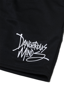 Dangerous Minds Mesh black shorts