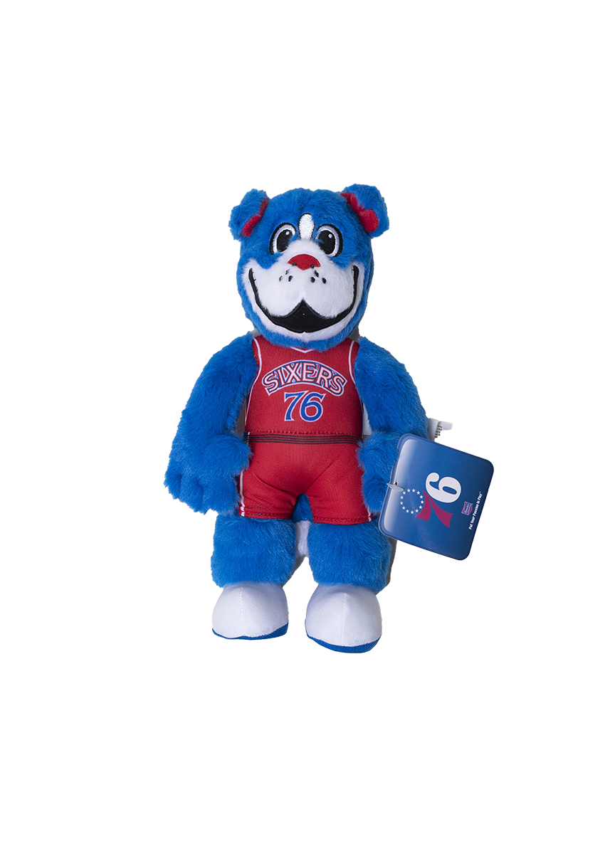 Bleacher Creatures Philadelphia 76ers Franklin 10  Mascot Plush Figure