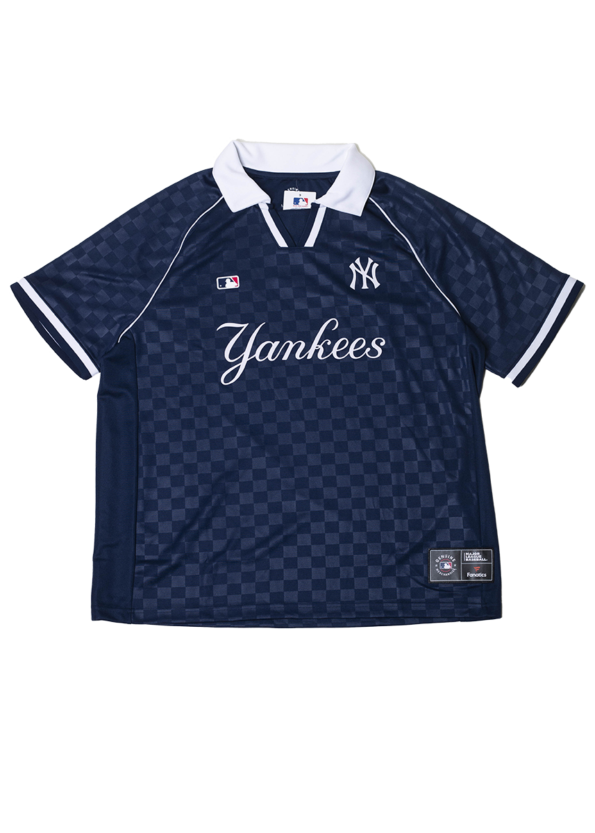 Mitchell &amp; Ness Fanatics NFL New York Yankees Foundation Classic Soccer Jersey 03IF-0AEI-NK-J3M