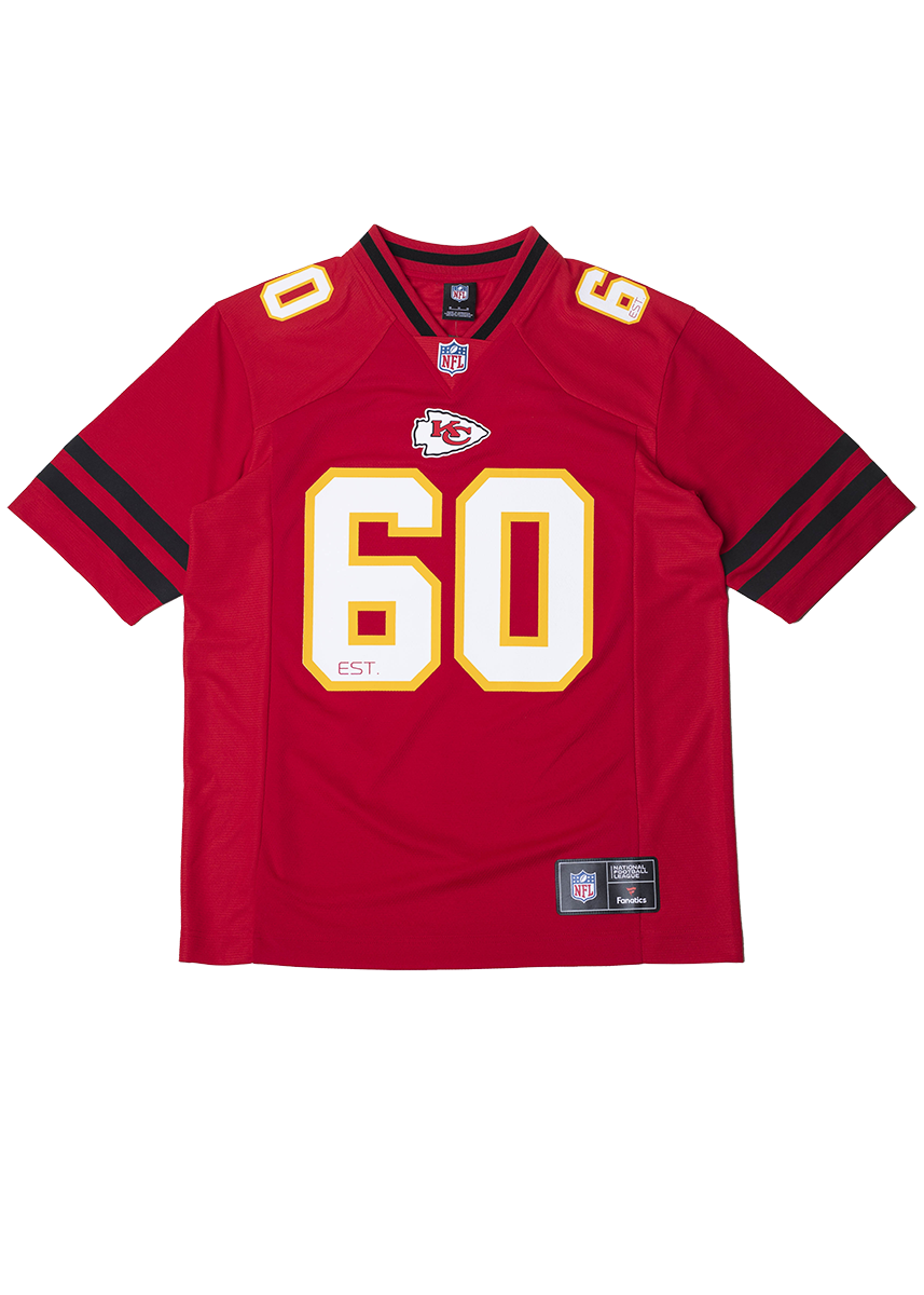 Mitchell &amp; Ness 02T8-04JW-7G-YR6 Fanatics NFL Kansas City Chiefs Core Foundation jersey