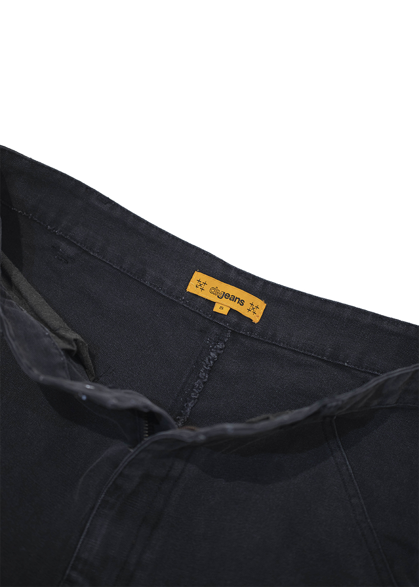 DM Jeans canvas pant black