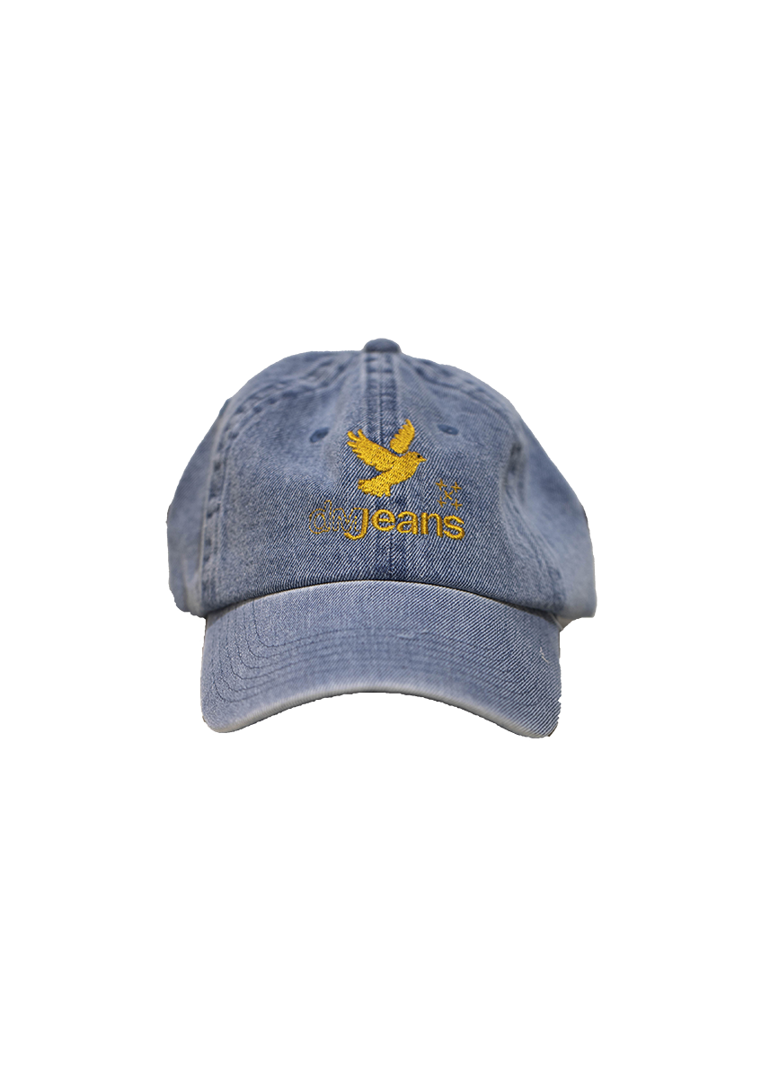 DM Jeans Big Bird blue jeans cap