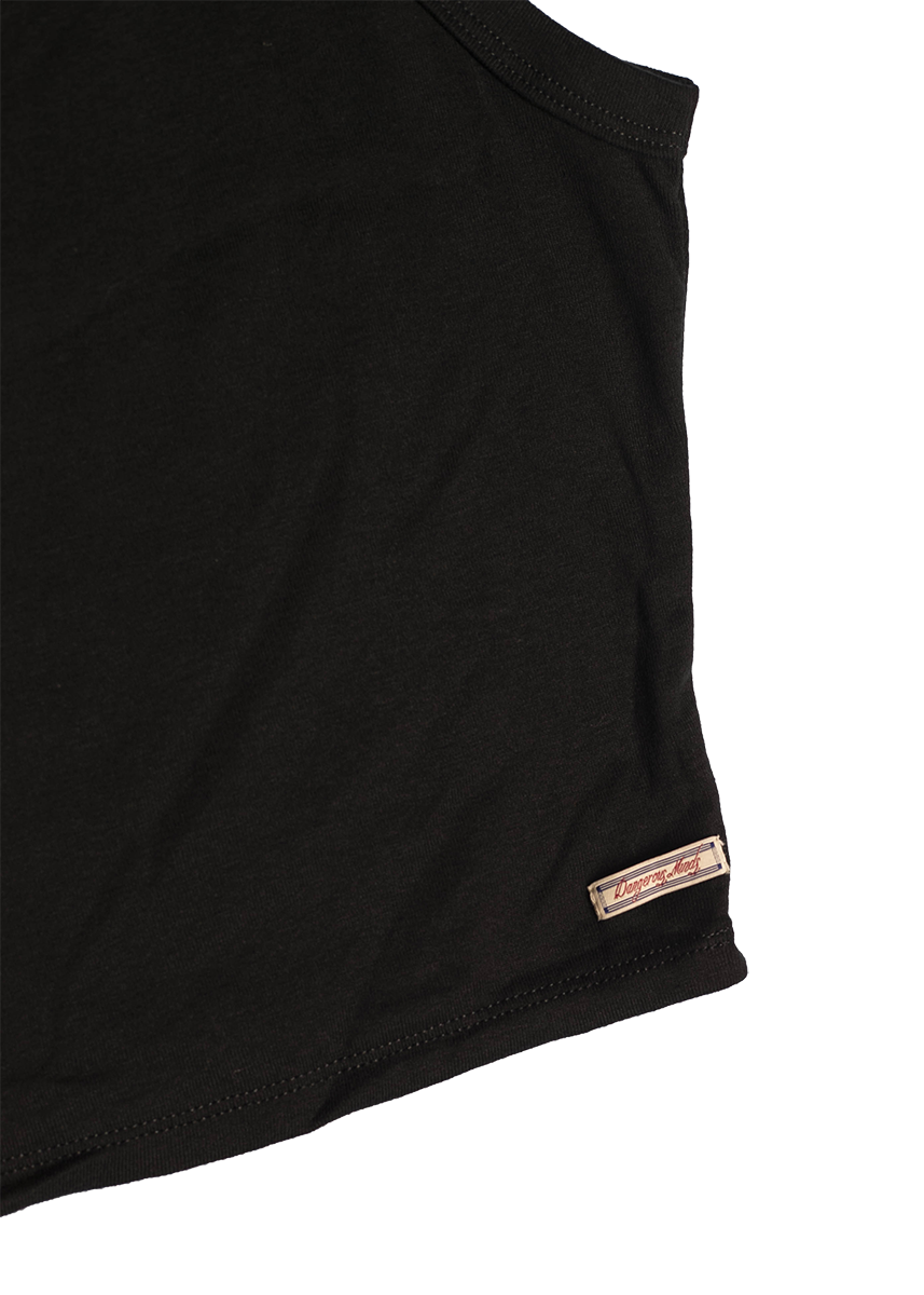 Dangerous Minds Basic Line W' black tank tee