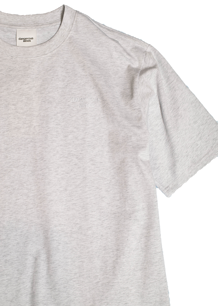 Dangerous Minds Tonal heather grey tshirt