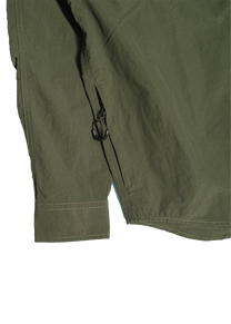 Dangerous Minds olive green overshirt