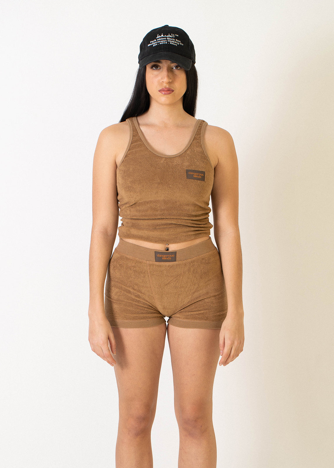 Dangerous Minds W' brown under shorts