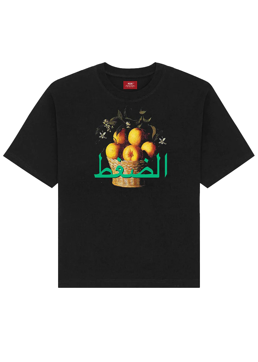 Pressure Panier Arabic black tee
