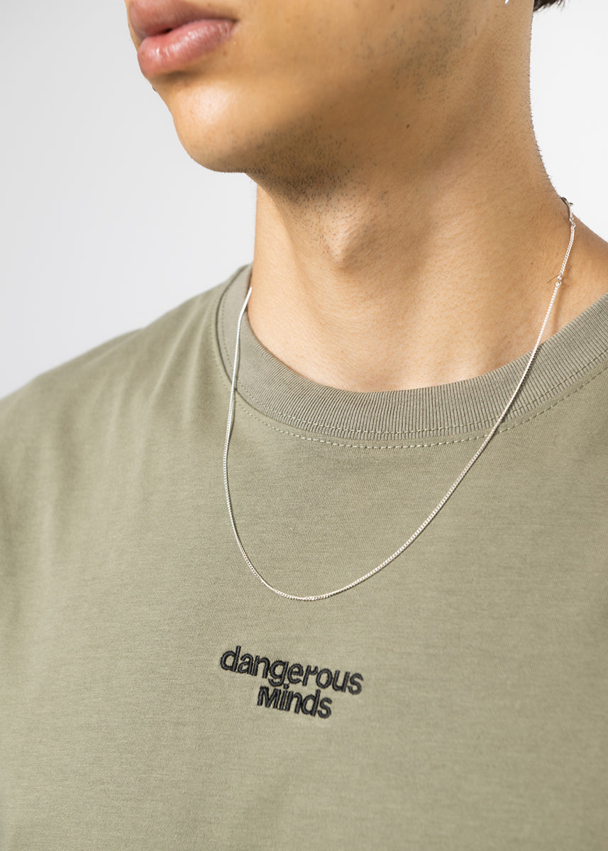 Dangerous Minds sleeveless olive tee