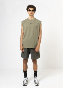 Dangerous Minds sleeveless olive tee