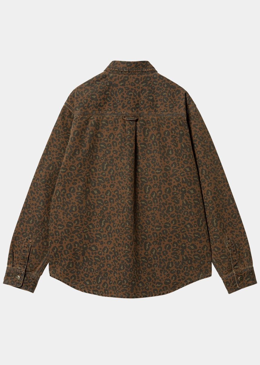 Carhartt Wip I033767 conro shirt jac camo tamarind