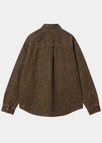 Carhartt Wip I033767 conro shirt jac camo tamarind