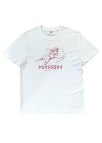 Pressure Angelos white pink tshirt