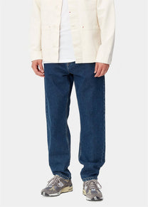 Carhartt WIP I029208 Newel cotton blue stone washed pants