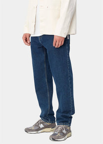 Carhartt WIP I029208 Newel cotton blue stone washed pants