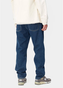 Carhartt WIP I029208 Newel cotton blue stone washed pants