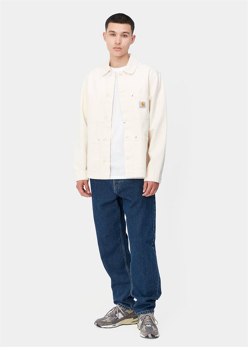 Carhartt WIP I029208 Newel cotton blue stone washed pants