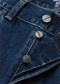 Carhartt WIP I029208 Newel cotton blue stone washed pants