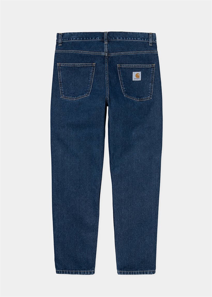 Carhartt WIP I029208 Newel cotton blue stone washed pants
