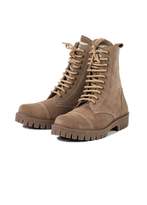 Dangerous Minds 897 beige high boots