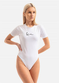 KARL KANI KKWQ3200 Small signature tshirt body white