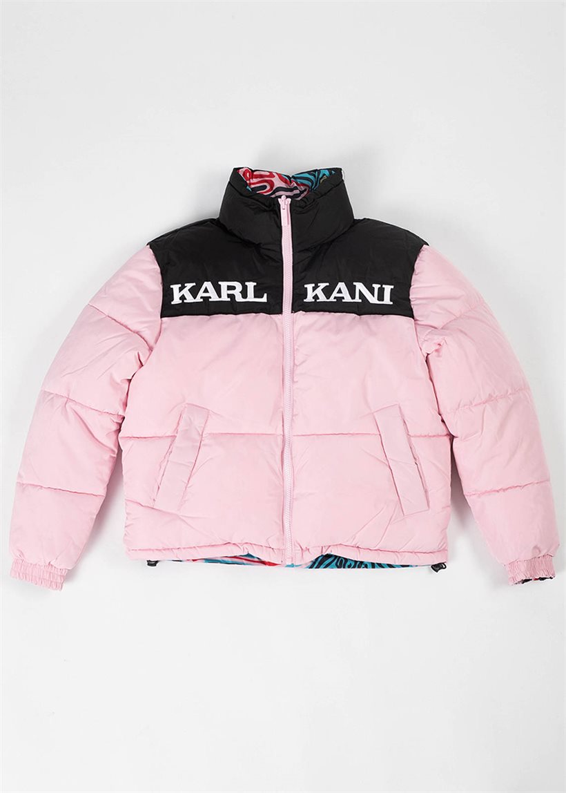 KARL KANI KW223-021 Retro reversible puffer jacket