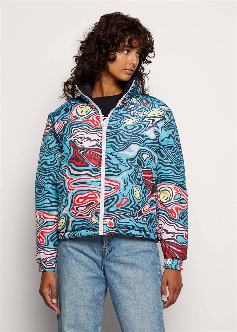 Karl Kani KW223-021 Retro reversible puffer jacket