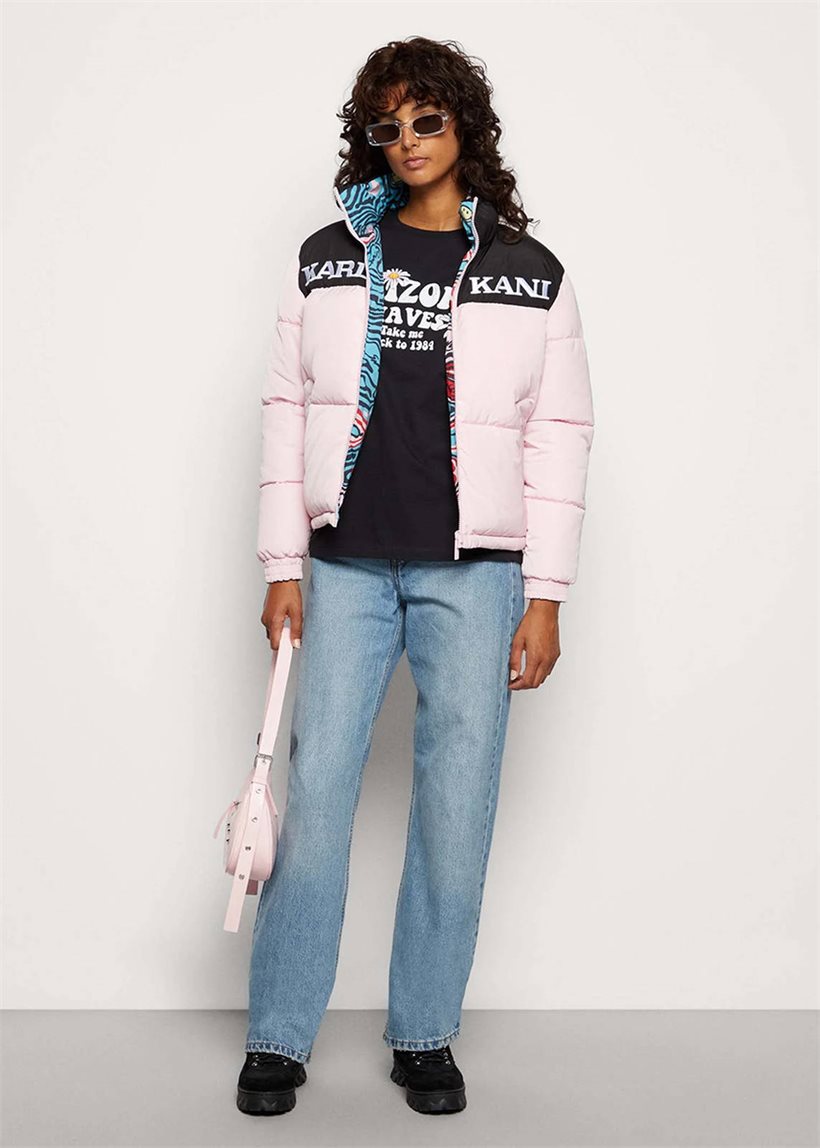 KARL KANI KW223-021 Retro reversible puffer jacket