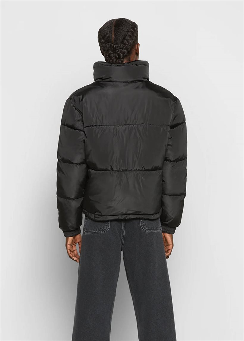 Karl Kani KW-JK012-001 Retro Essential black puffer jacket