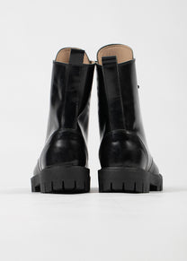 Dangerous Minds 895 black leather high boots