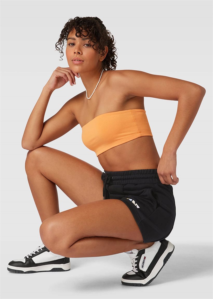 Karl Kani KW231-030 KK Small Retro black shorts