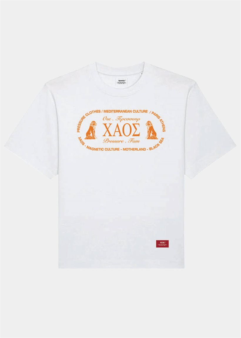 Pressure Brothers white tee