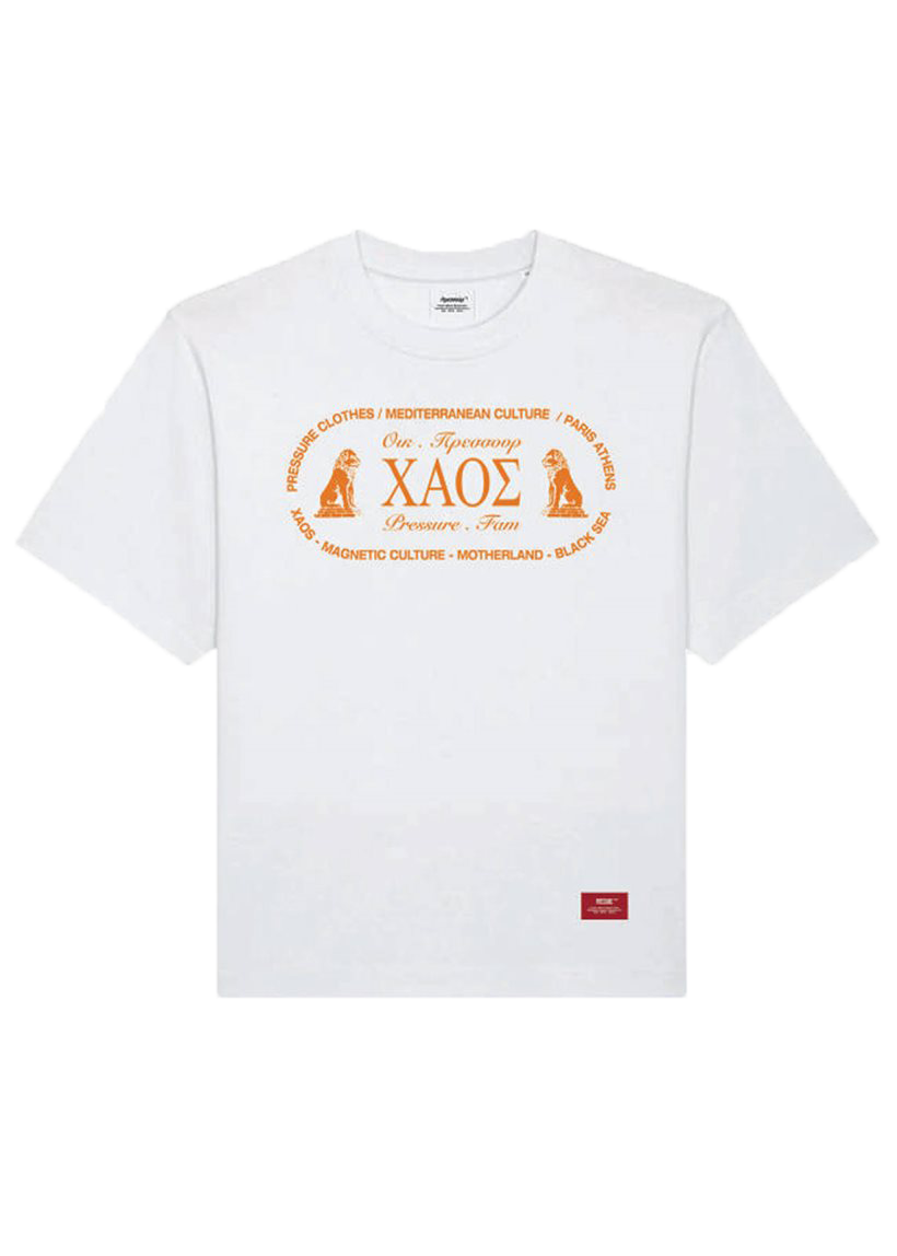 Pressure Brothers white tee