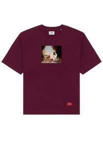 Pressure Evzone burgundy tee
