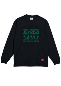 Pressure Akropolis Child black longsleeve