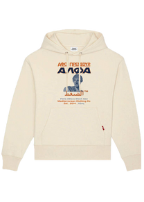 Pressure Arabic Apollo natural raw hoodie