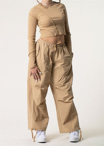 Karl Kani KW233-018 KK Small Signature sand parachute pants